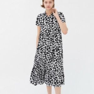 UO Marymount Midi Shirt Dress